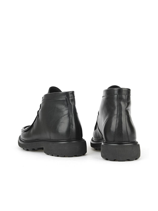 Erkek Hakiki Deri Bot 1531043Z4049 Siyah - Görsel 4