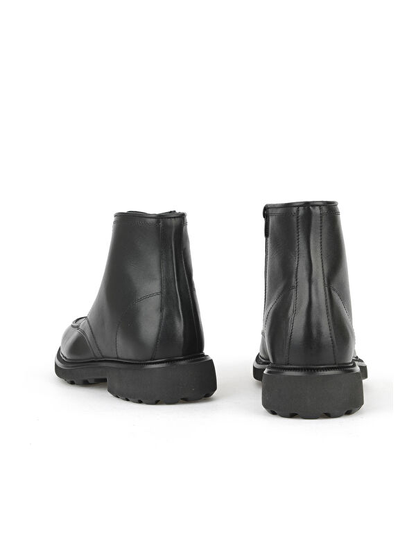 Erkek Hakiki Deri Bot 1531043Z4048 Siyah - Görsel 4