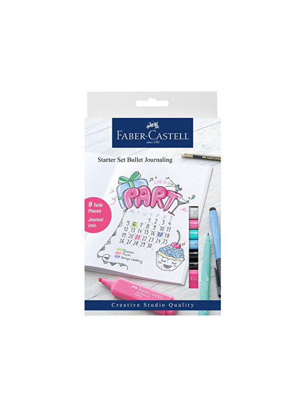 Faber-Castell Bullet Journaling Başlangıç Seti, 9 Parça