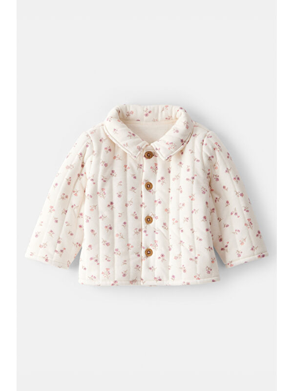 Carter's Kız Bebek Ekru Hırka
