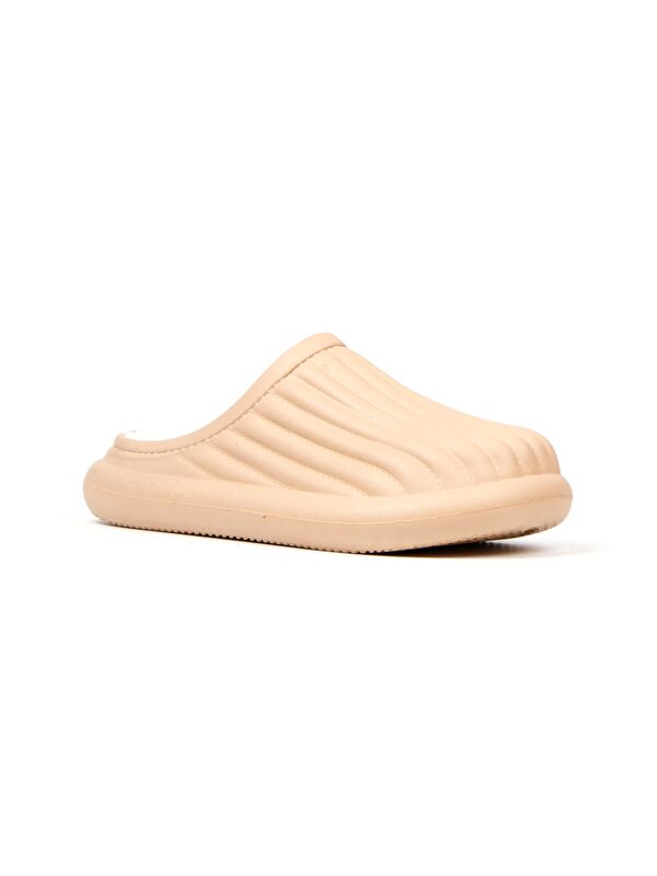 FLORA Kapalı İçi Yünlü Unisex Ev Terliği Kışlık Terlik Su Geçirmez - Görsel 2