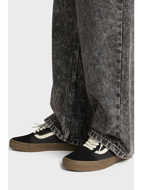 Old Skool Süet ve Kanvas Sneaker Ayakkabı VN0A2Z42BMA1 - Görsel 3