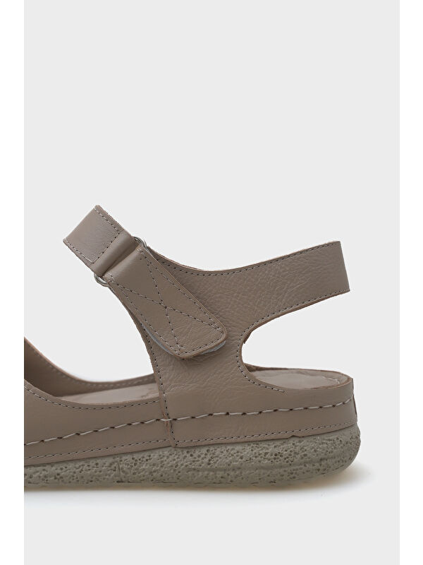 Emily Deri Konfor Anatomik Kadın Sandalet - Görsel 4