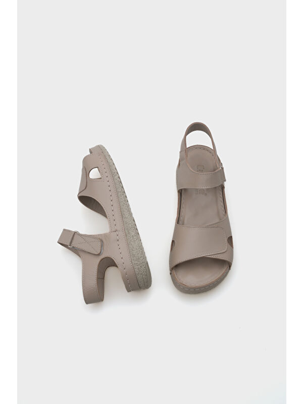 Emily Deri Konfor Anatomik Kadın Sandalet - Görsel 6