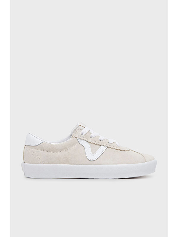 Sport Low Logolu Deri Detaylı Süet Sneaker Ayakkabı VN000D1PDJR1 - Görsel 2