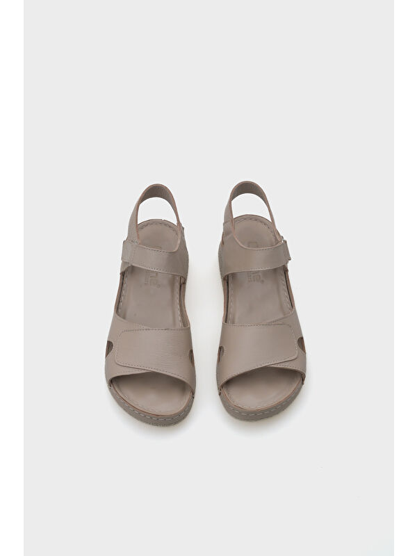 Emily Deri Konfor Anatomik Kadın Sandalet - Görsel 7