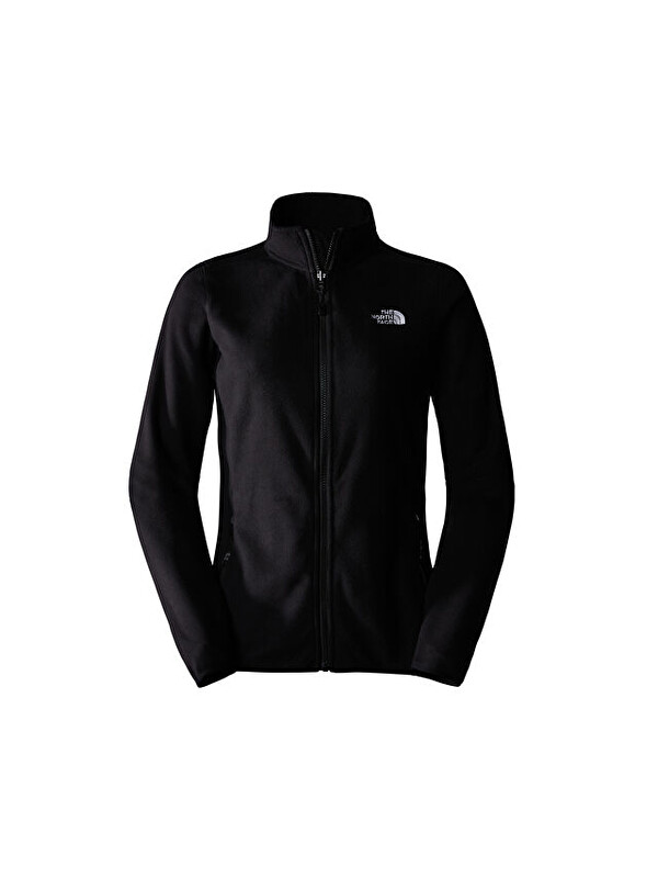 The North Face W 100 Glacier Fz Kadın Outdoor Polar Ceket NF0A855OJK31 Siyah