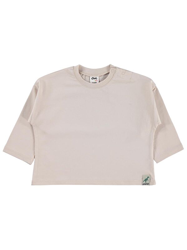 Civil Baby Basic 6-18 Ay Sweatshirt - Bej 18-24 Ay