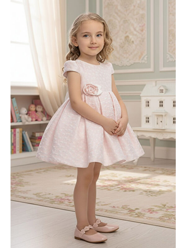 Pamina Çiçek Desen Bebek Elbise