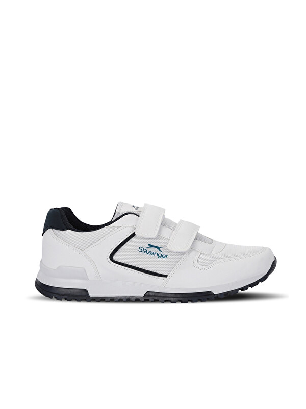 SLAZENGER ALLURE I Erkek Cırt Cırtlı Beyaz Günlük Spor Ayakkabısı