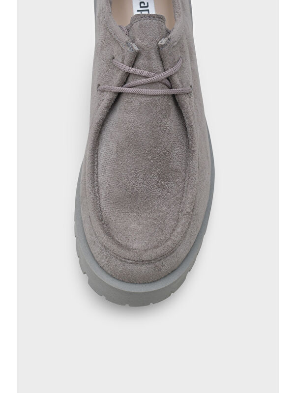 Shelly Trak Tabanlı Süet Kadın Loafer Ayakkabı - Görsel 4