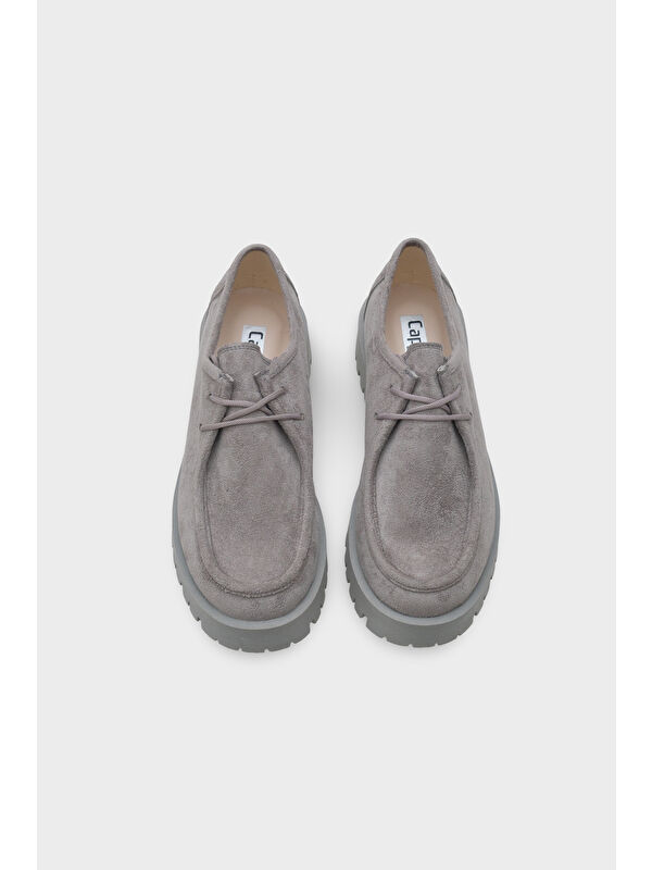 Shelly Trak Tabanlı Süet Kadın Loafer Ayakkabı - Görsel 7