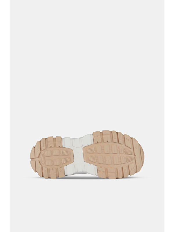 Kobalt Hafif Unisex Okul Öncesi Bej Spor Ayakkabı - Görsel 7