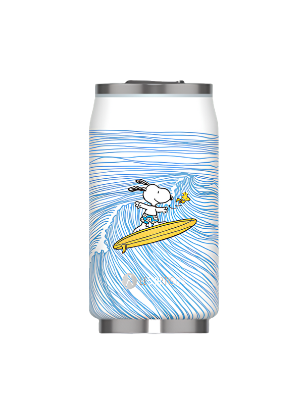 Les Artistes Paris Isı Yalıtımlı Kutu Çelik Termos 280ml Surfing Snoopy