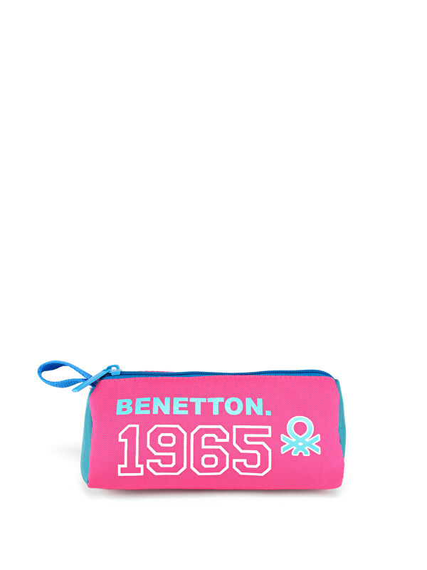 United Colors Of Benetton 1965 Logo Baskılı Kız Çocuk Üçgen Kalemlik