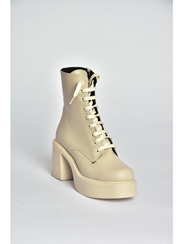 Bej Kadın Bot V726681509 - Görsel 8