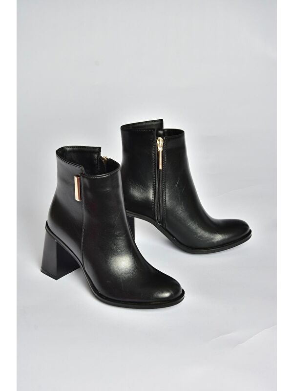 Siyah Kadın Bot V518103109 - Görsel 8