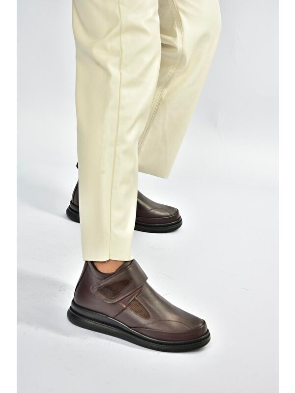 Kahverengi Kadın Bot V324501903 - Görsel 5