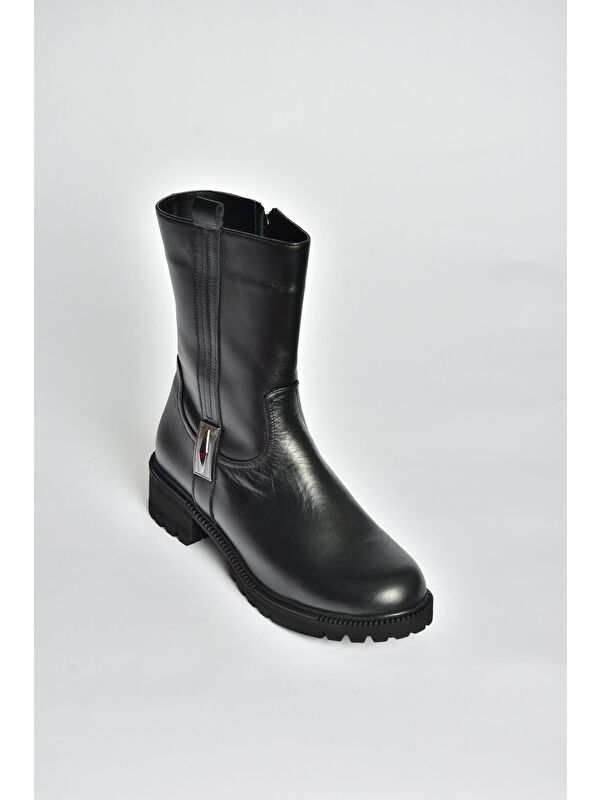 Siyah Kadın Bot V654070603 - Görsel 7