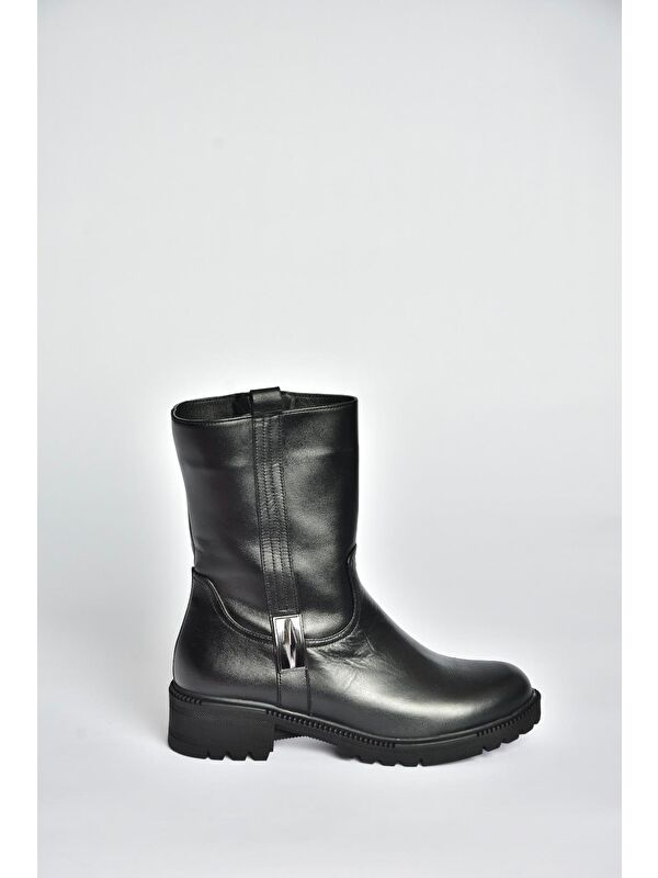 Siyah Kadın Bot V654070603 - Görsel 8