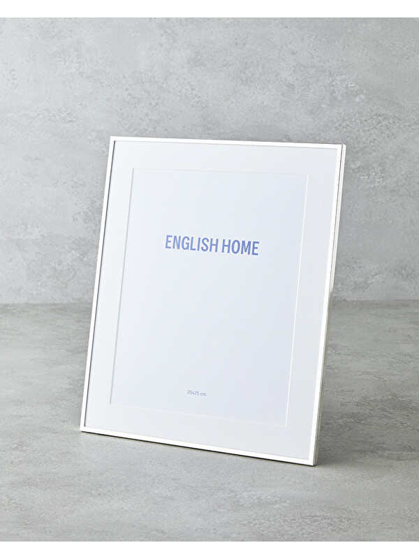 English Home Dorothy Metal Çerçeve 20x25 cm Silver