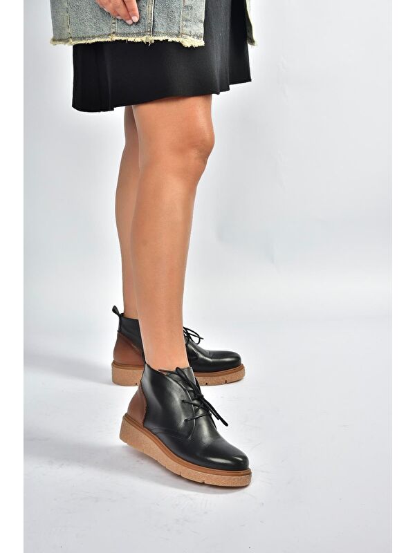 Siyah Kadın Bot V555011003 - Görsel 4