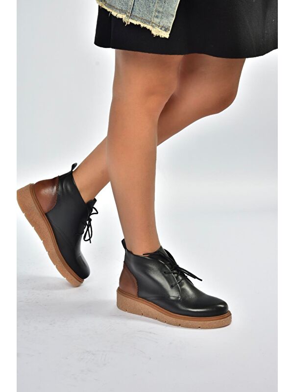 Siyah Kadın Bot V555011003 - Görsel 5