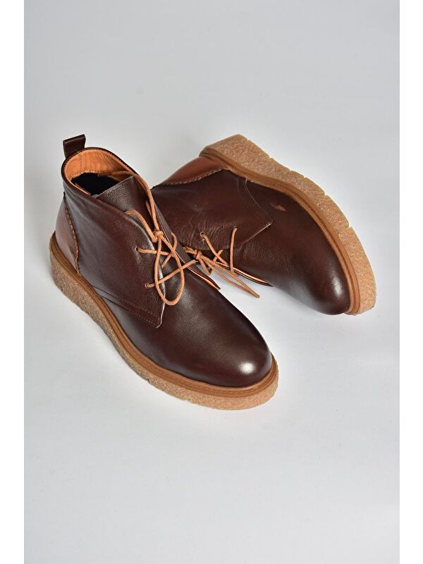 Kahverengi Kadın Bot V555011003 - Görsel 6