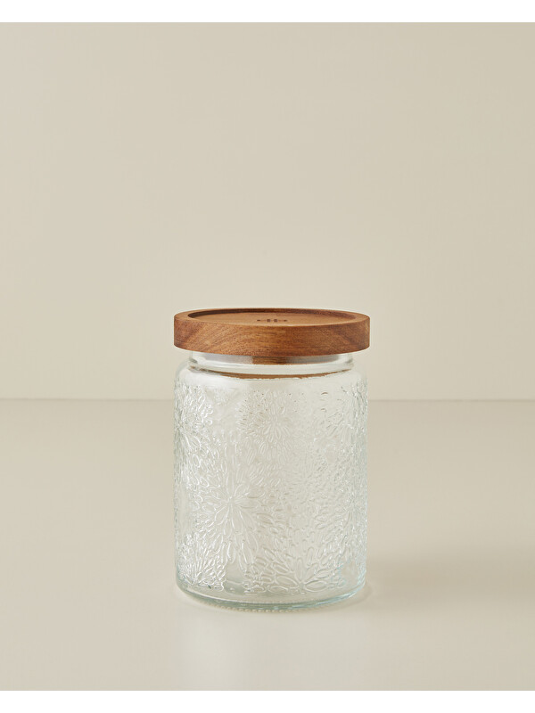 English Home Art Floral Soda Cam Kavanoz 750 ml Kahverengi