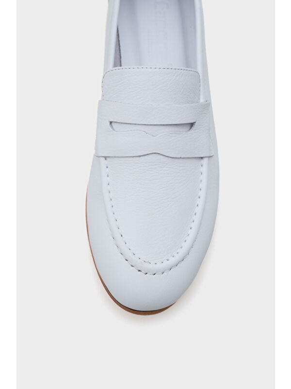 Calla Hakiki Deri Kadın Loafer - Görsel 5