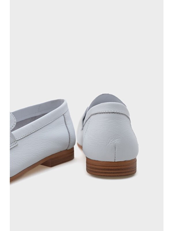 Calla Hakiki Deri Kadın Loafer - Görsel 6