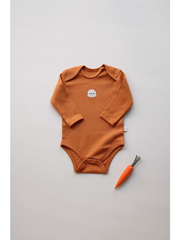 Oh La La Koala For Little Ones Ahtapot Nakışlı Uzun Kollu Body