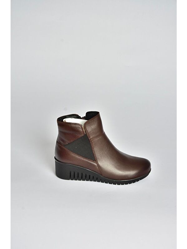 Kahverengi Kadın Bot V324221103 - Görsel 7