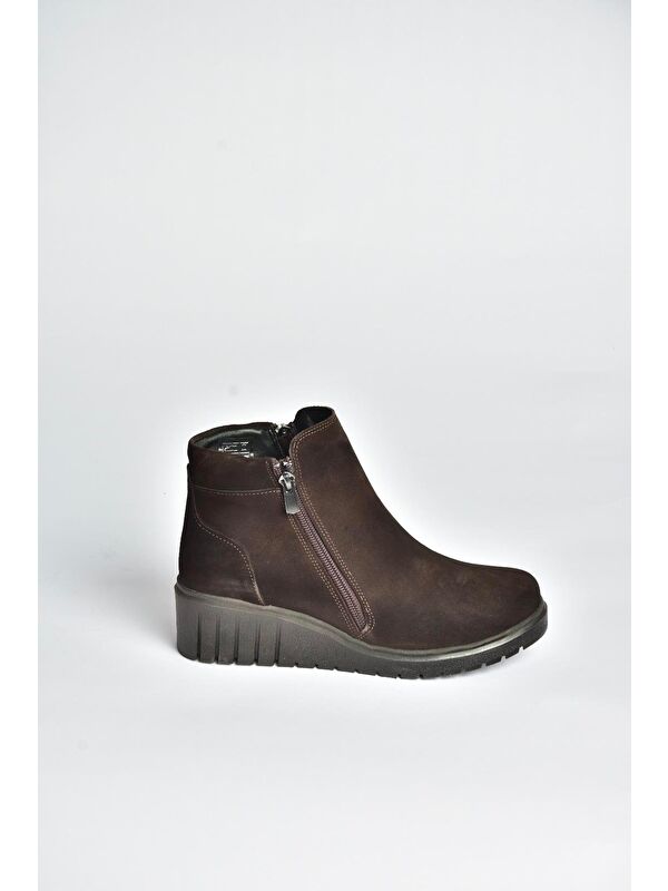 Kahverengi Kadın Bot V324800402 - Görsel 6