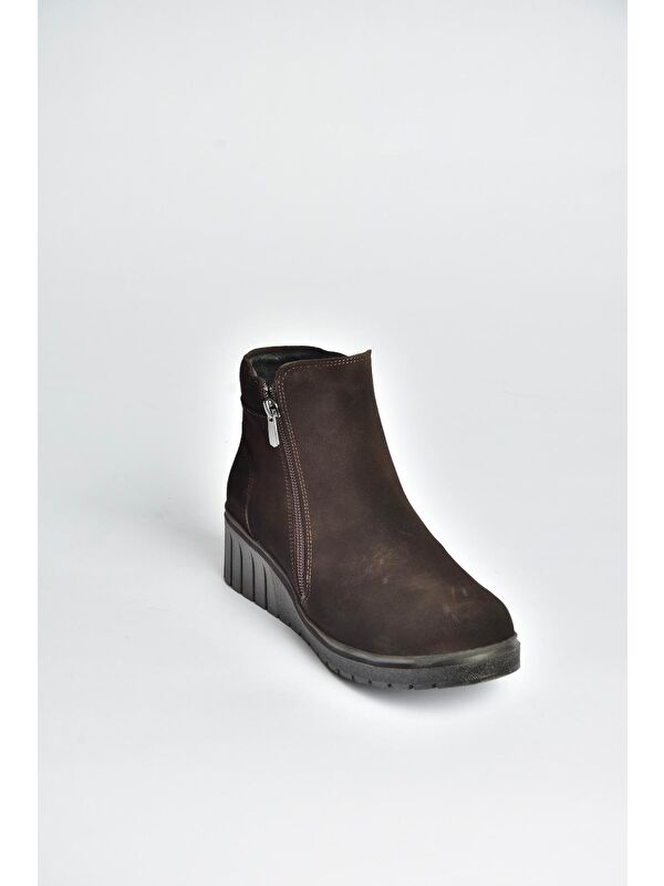 Kahverengi Kadın Bot V324800402 - Görsel 7