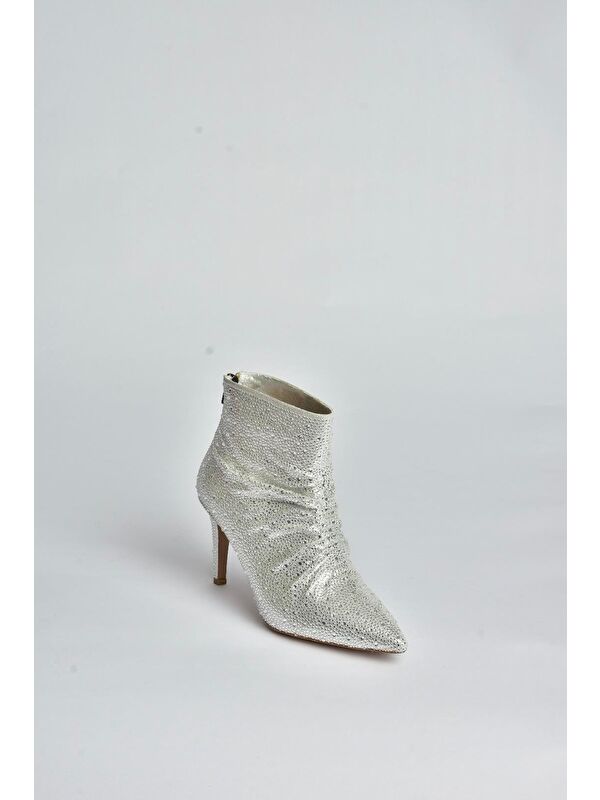 Gümüş Kadın Bot V572127214 - Görsel 6