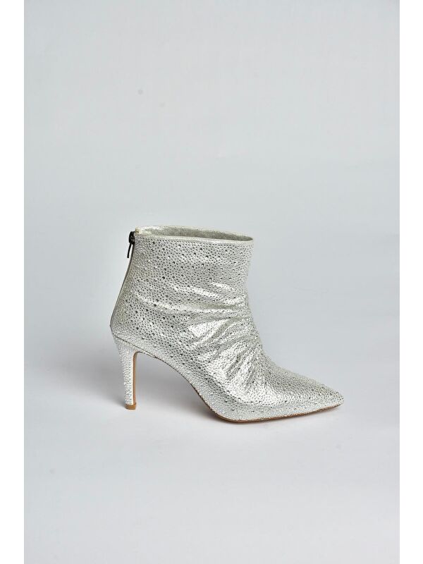 Gümüş Kadın Bot V572127214 - Görsel 7