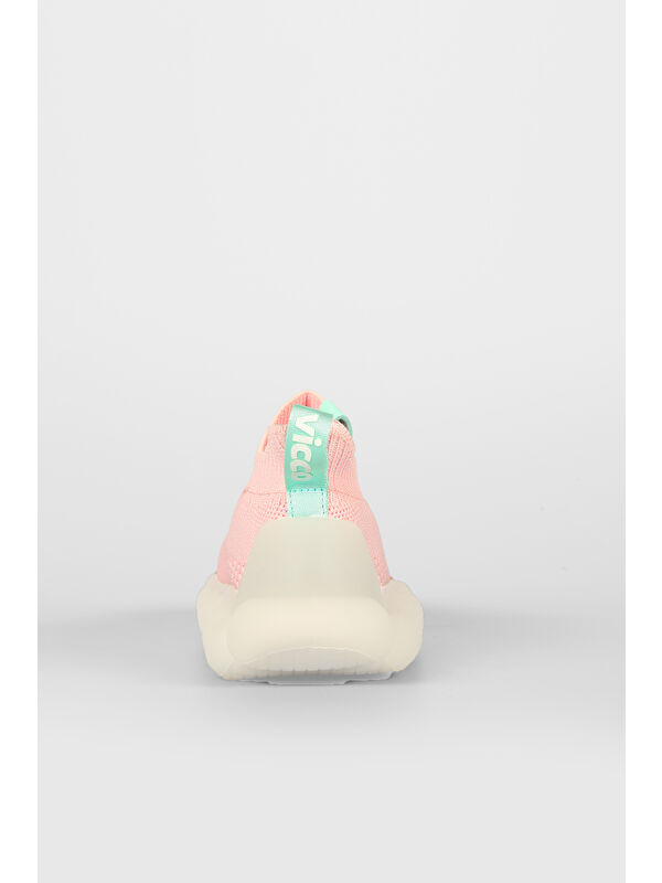 Bomb Işıklı Kız Okul Öncesi Pembe Spor Ayakkabı - Görsel 5