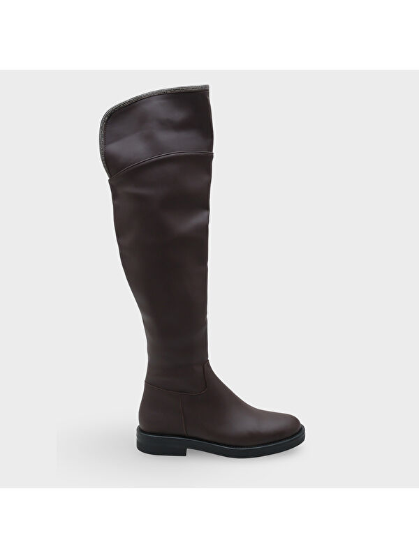 Kassie Kadın Kahverengi Çizme - Görsel 2