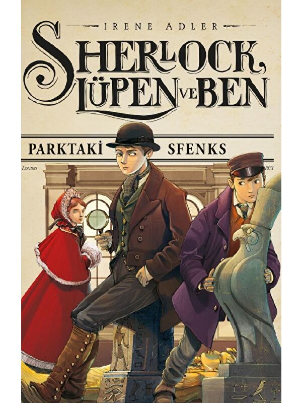 Doğan Çocuk Sherlock Lupen Ve Ben Parktaki Sfenks-Sc - Irene Adler