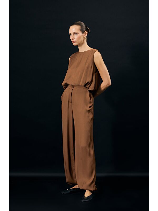 SATEEN Colin Pantolon - Kahve