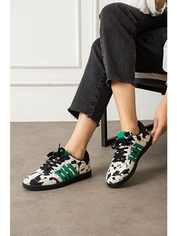 Pasyone Kahverengi Kadın Günlük Sneaker Ayakkabı