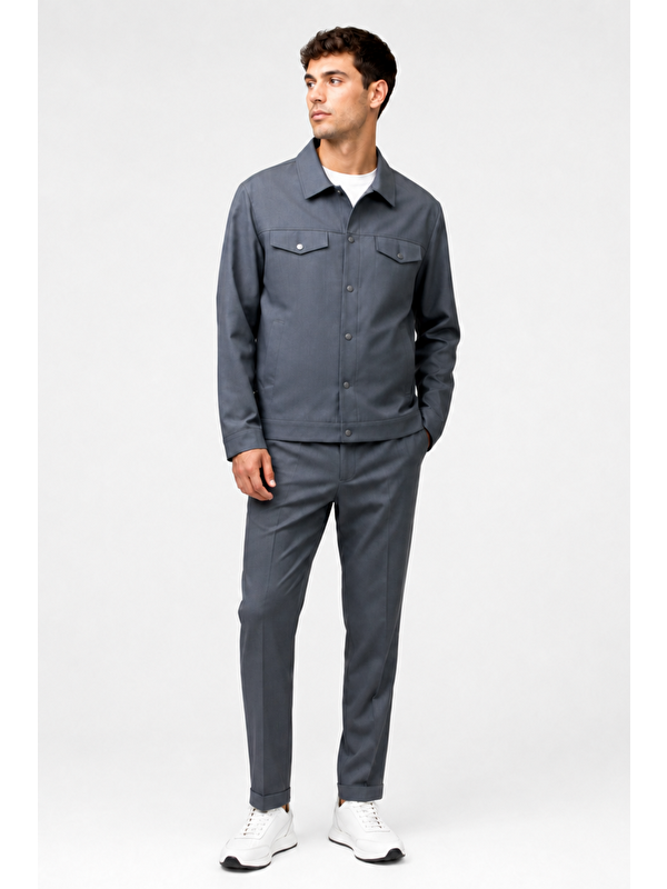 İMZA 6 Drop Slim Fit Esnek Takım 1001260176