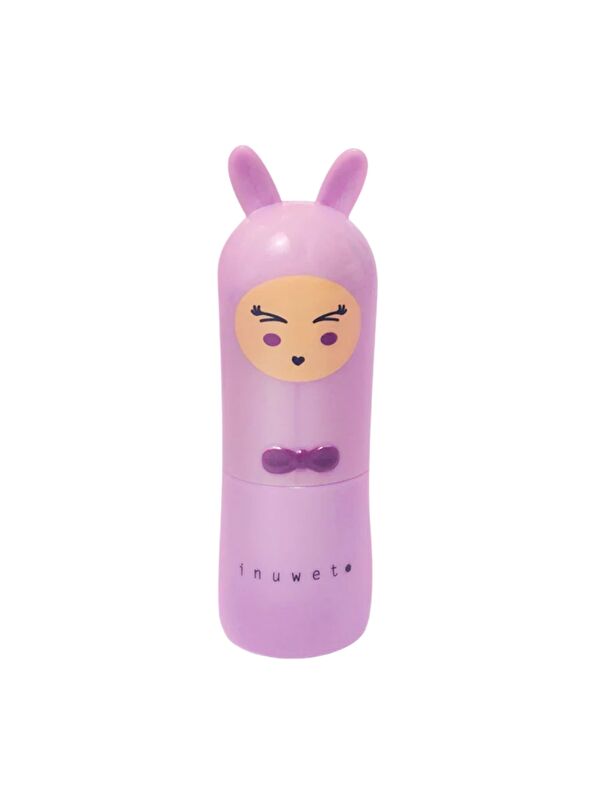 Inuwet Bunny Lip Balm Marshmallow-Mor-3+ Yaş