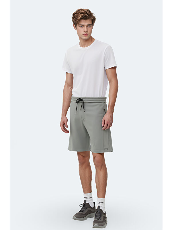 SLAZENGER VILTE I Erkek Cepli Su Yeşili Şort