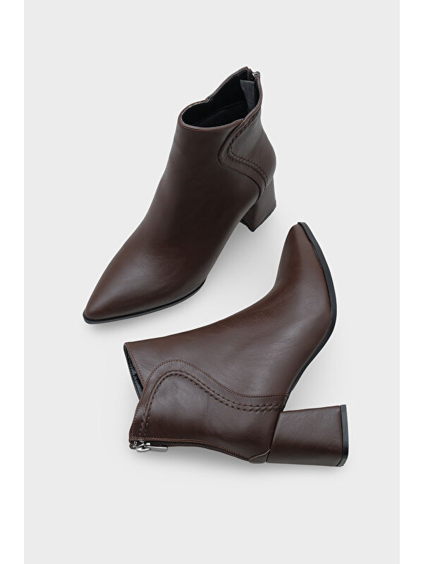 Sydel Kadın Kahverengi Bot - Görsel 7