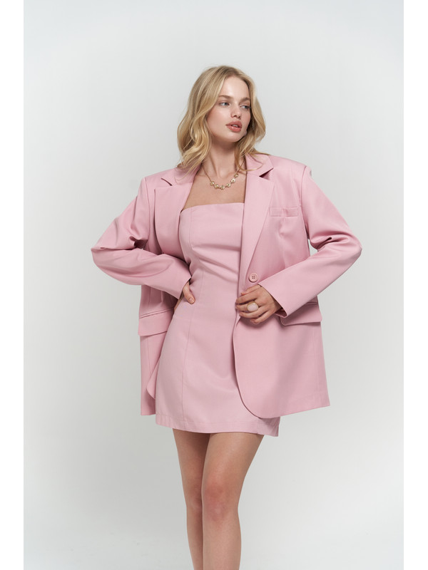 Mai Collection Clara Pembe Blazer