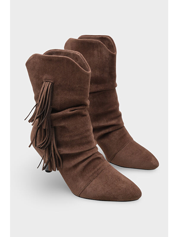 Silva Kadın Kahverengi Bot - Görsel 3