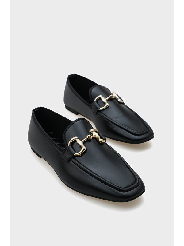 Candi Metal Tokalı Kadın Loafer - Görsel 3