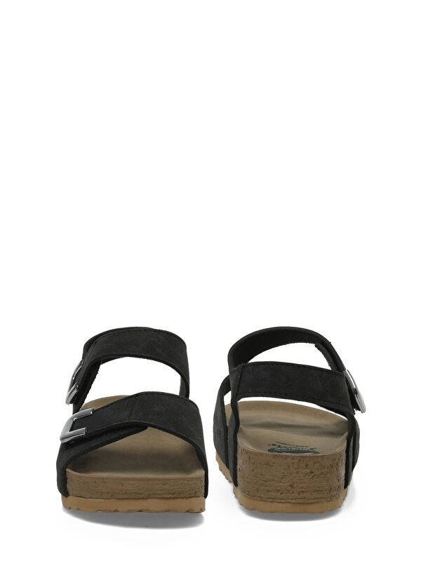 166934.Z5FX Siyah Kadın Düz Sandalet - Görsel 6